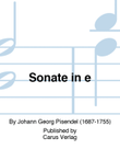 Sonate in e