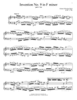 Invention No. 9 In F Minor, BWV 780 mini preview