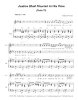 Justice Shall Flourish In His Time (Psalm 72) (Vocal solo) mini preview