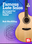 Famous Lute Solos Arranged for Plectrum Guitar mini preview
