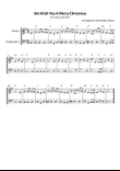 We Wish You A Merry Christmas - Violin and Cello