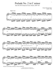 Prelude No. 2 In C Minor, BWV 847 mini preview