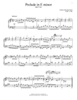 Prelude In E Minor, BWV 941 mini preview