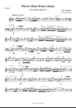 Flower Duet from Lakmé for String Quartet