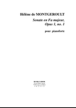 Sonata in F major, opus 1, no. 1