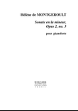 Sonata in a minor, opus 2 no. 3