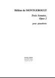 Three Piano Sonatas, Opus 2