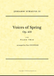 Voices of Spring - Piano Trio