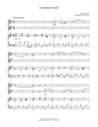 Coventry Carol (for Violin Duet and Piano)