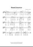 Blessed Assurance (Key of E Major)