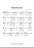 Blessed Assurance (Key of G Major)