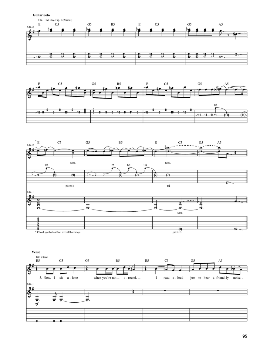 Nervous & Weird Nervous & Weird Guitar Tablature scores gallery preview page 3