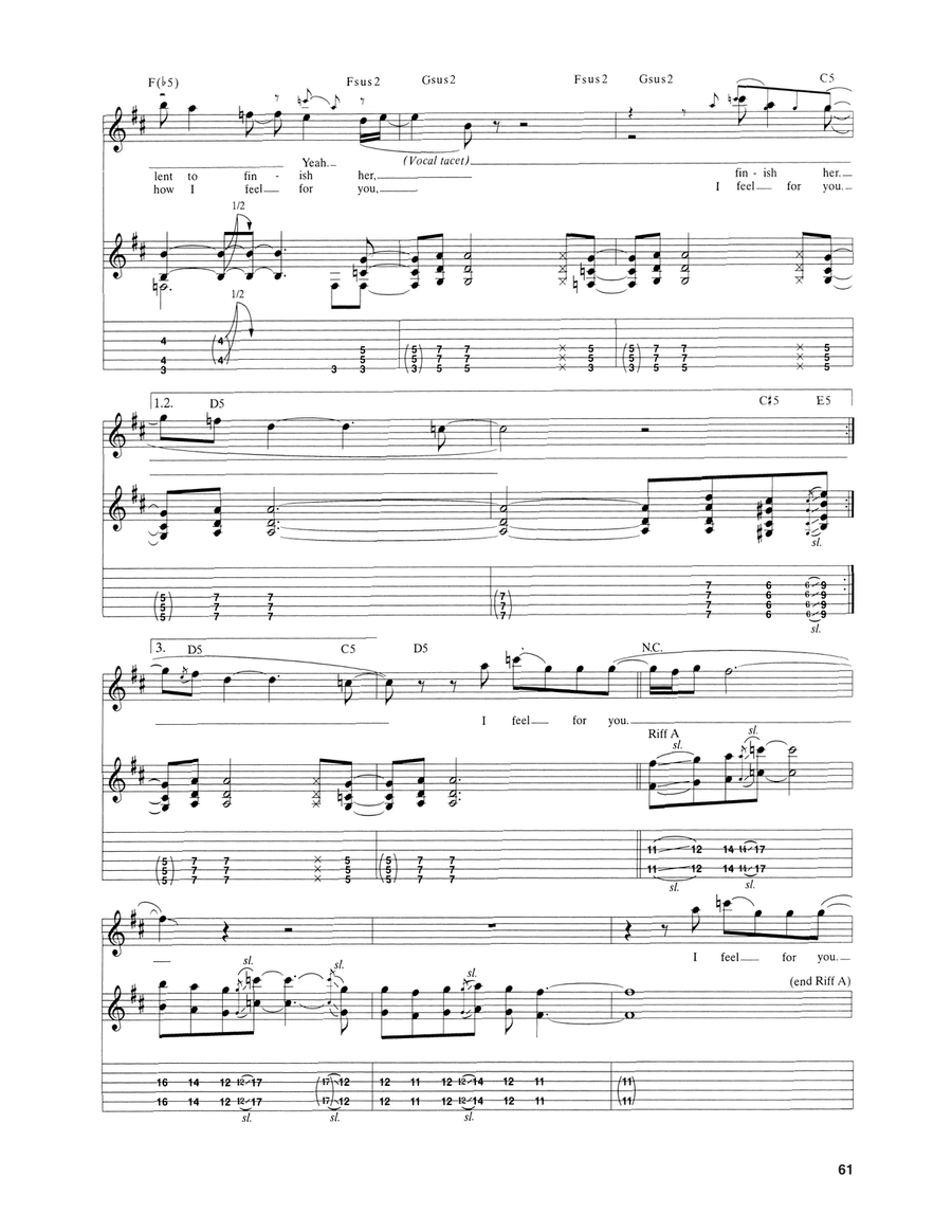 Like Suicide Like Suicide Guitar Tablature scores gallery preview page 5