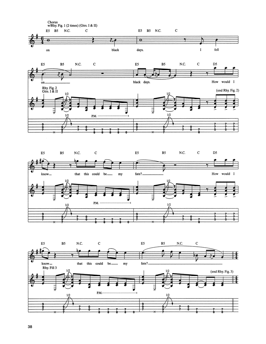 Fell On Black Days Fell On Black Days Acoustic Guitar scores gallery preview page 4