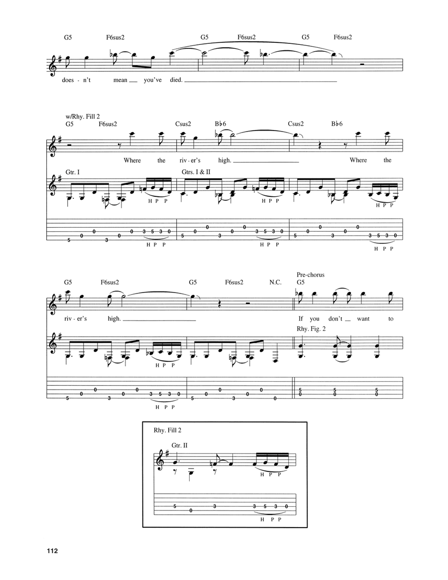 Superunknown Superunknown Guitar Tablature scores gallery preview page 2