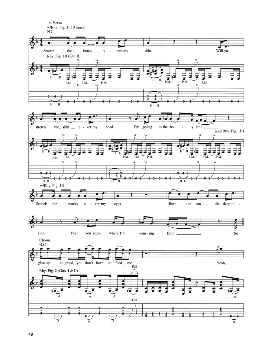 Let Me Drown Let Me Drown Guitar Tablature scores gallery preview page 2