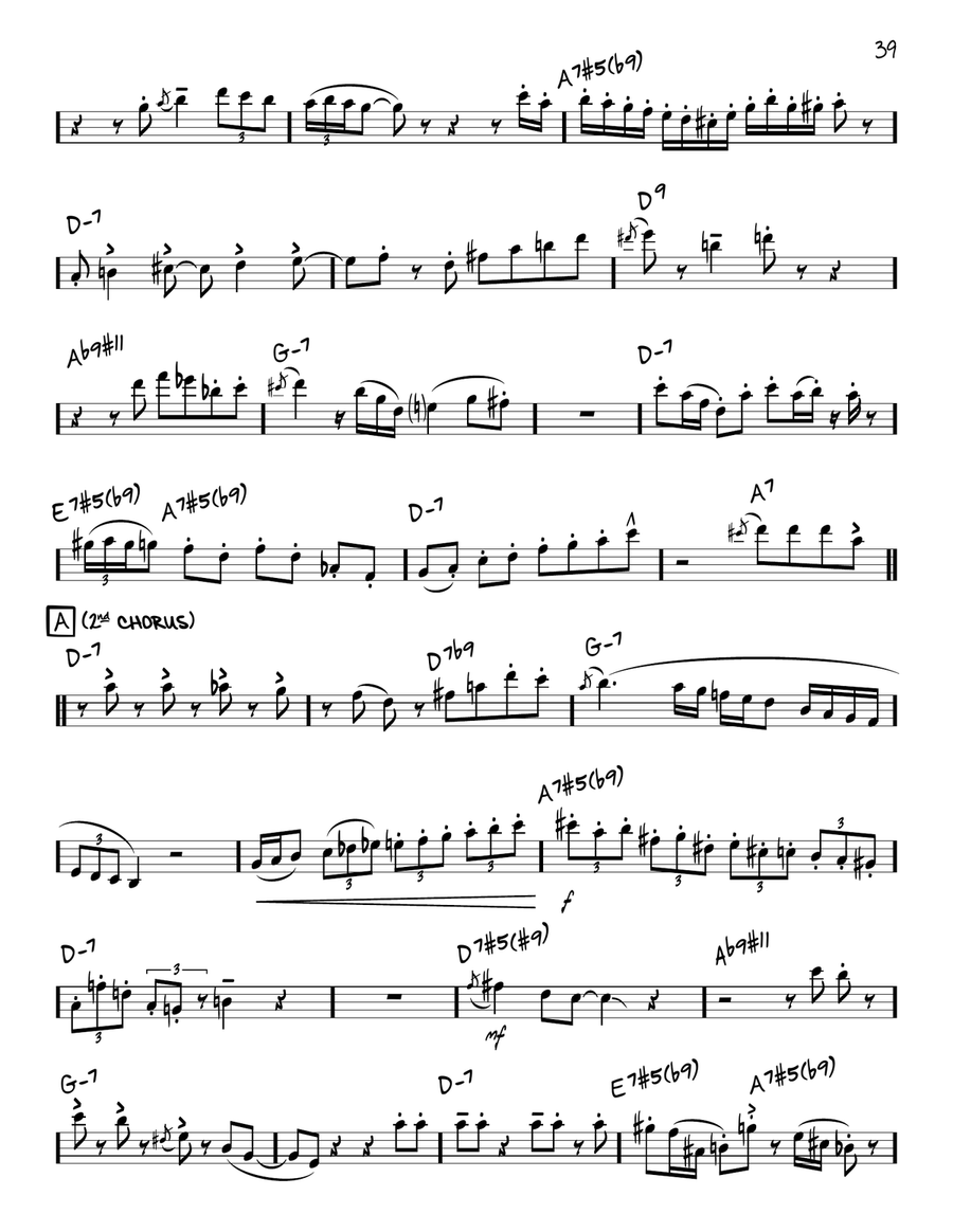 Bésame Mucho (Kiss Me Much) (solo only) Piano scores gallery preview page 2