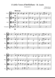 O Little Town of Bethlehem (St. Louis) String Quartet