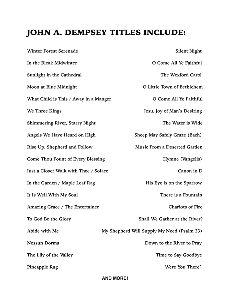 Just a Closer Walk With Thee / Solace (Guitar Trio) Guitar Ensemble scores gallery preview page 2
