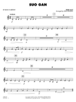 Suo Gân (arr. John Higgins) - Bb Bass Clarinet