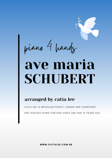 Ave Maria - Piano 4 hands