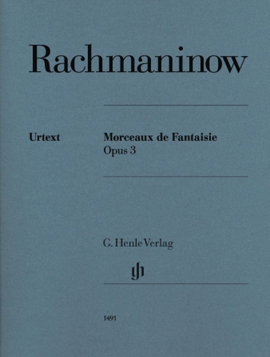 Morceaux De Fantaisie Op. 3 by Sergei Rachmaninoff Piano Solo - Sheet Music page 2