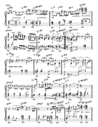 My Funny Valentine (solo only) Piano scores gallery preview page 3