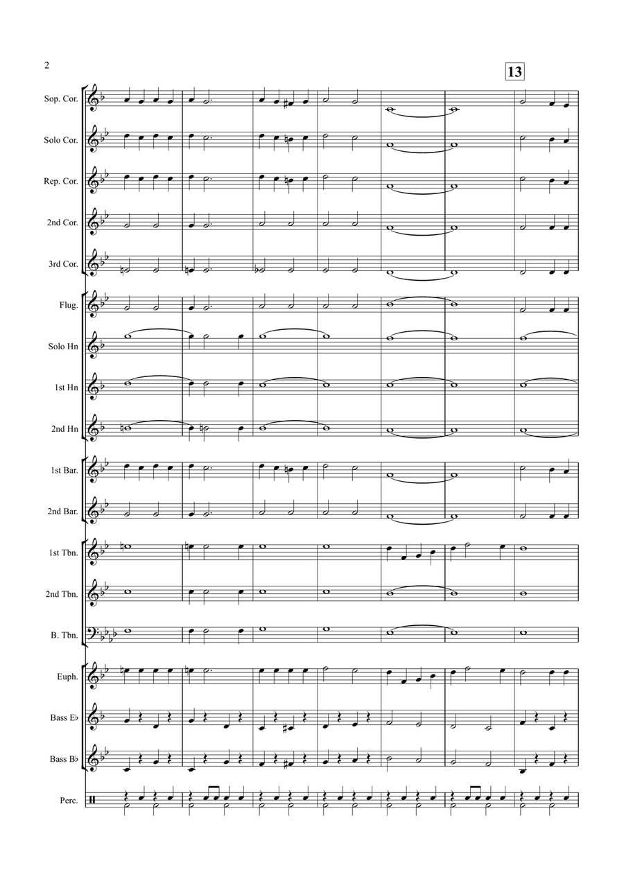 Dad's Army Brass Band scores gallery preview page 2