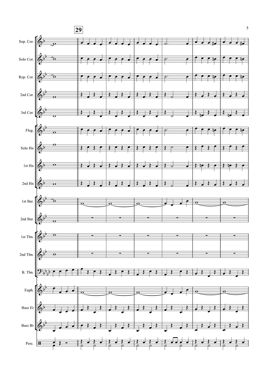 Dad's Army Brass Band scores gallery preview page 5