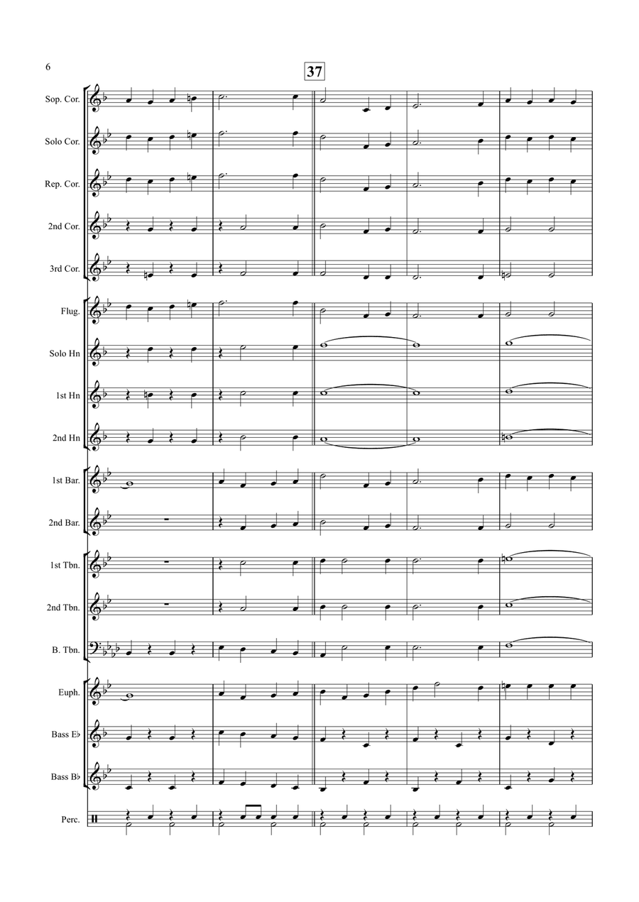 Dad's Army Brass Band scores gallery preview page 6
