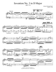 Invention No. 3 In D Major, BWV 774 mini preview