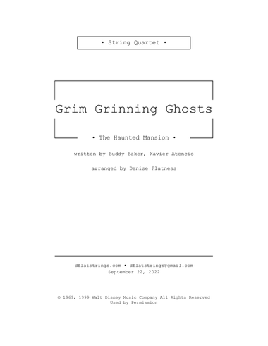 Grim Grinning Ghosts
