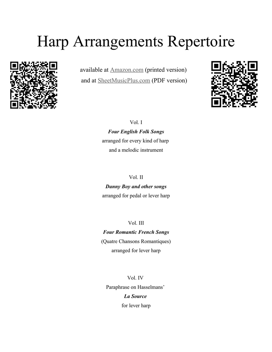 Les Erinnyes: Danse et Invocation - for Lever Harp Celtic Harp scores gallery preview page 2