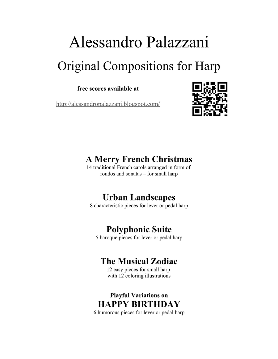 Les Erinnyes: Danse et Invocation - for Lever Harp Celtic Harp scores gallery preview page 5