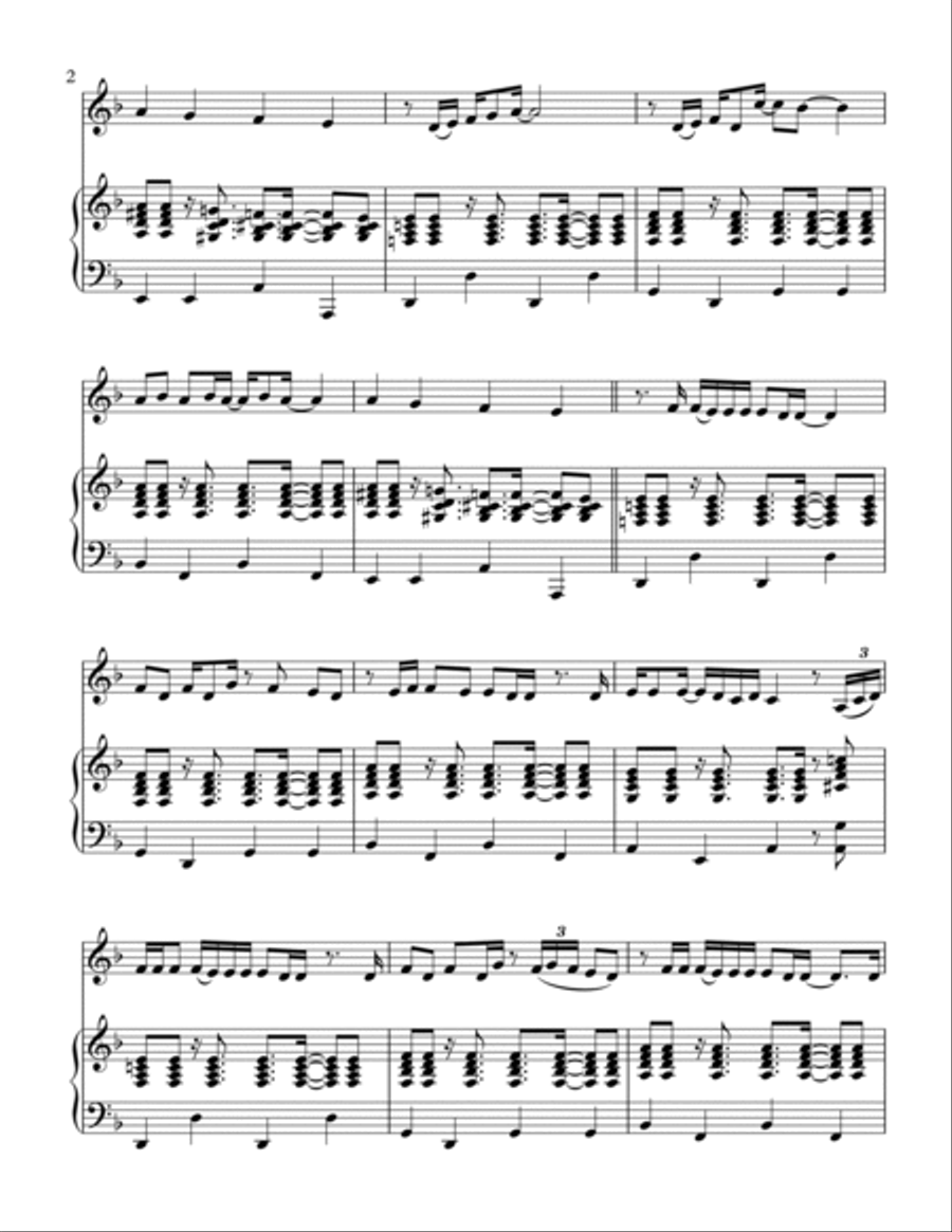 Careless Whisper Electric Guitar scores gallery preview page 3