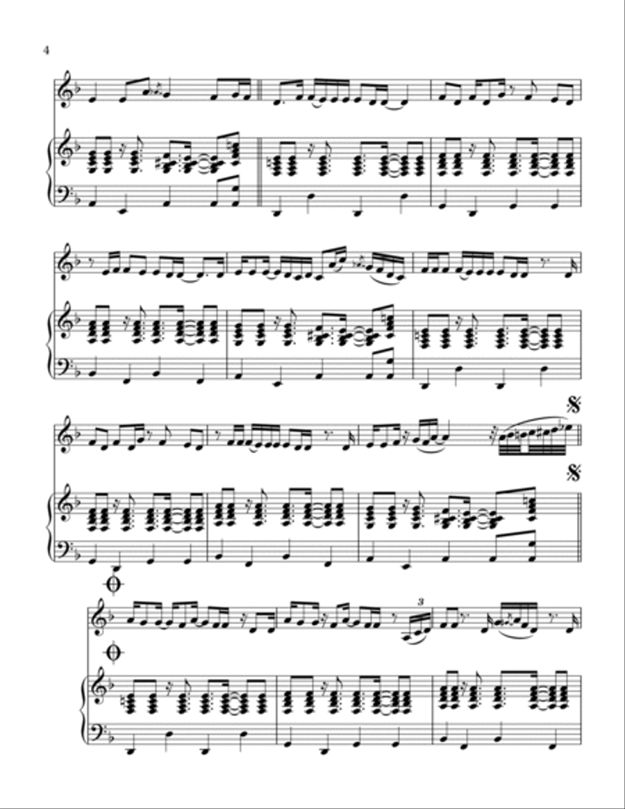 Careless Whisper Electric Guitar scores gallery preview page 5