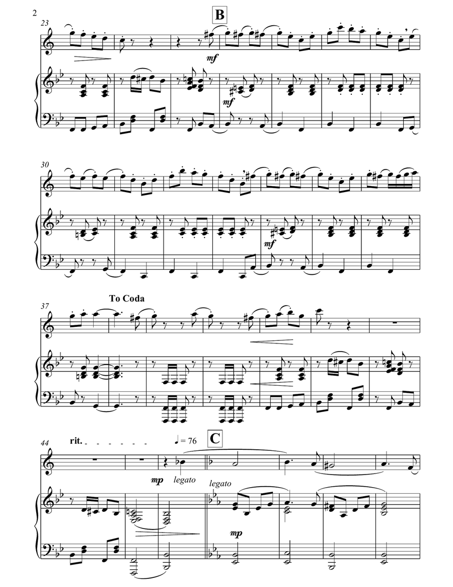 Little Red Squirrel Little Red Squirrel B-Flat Clarinet scores gallery preview page 3