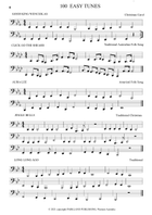 TUBA 100 EASY TUNES. School Beginner Band and Orchestra series. A book to match all instruments. Full Orchestra scores gallery preview page 6
