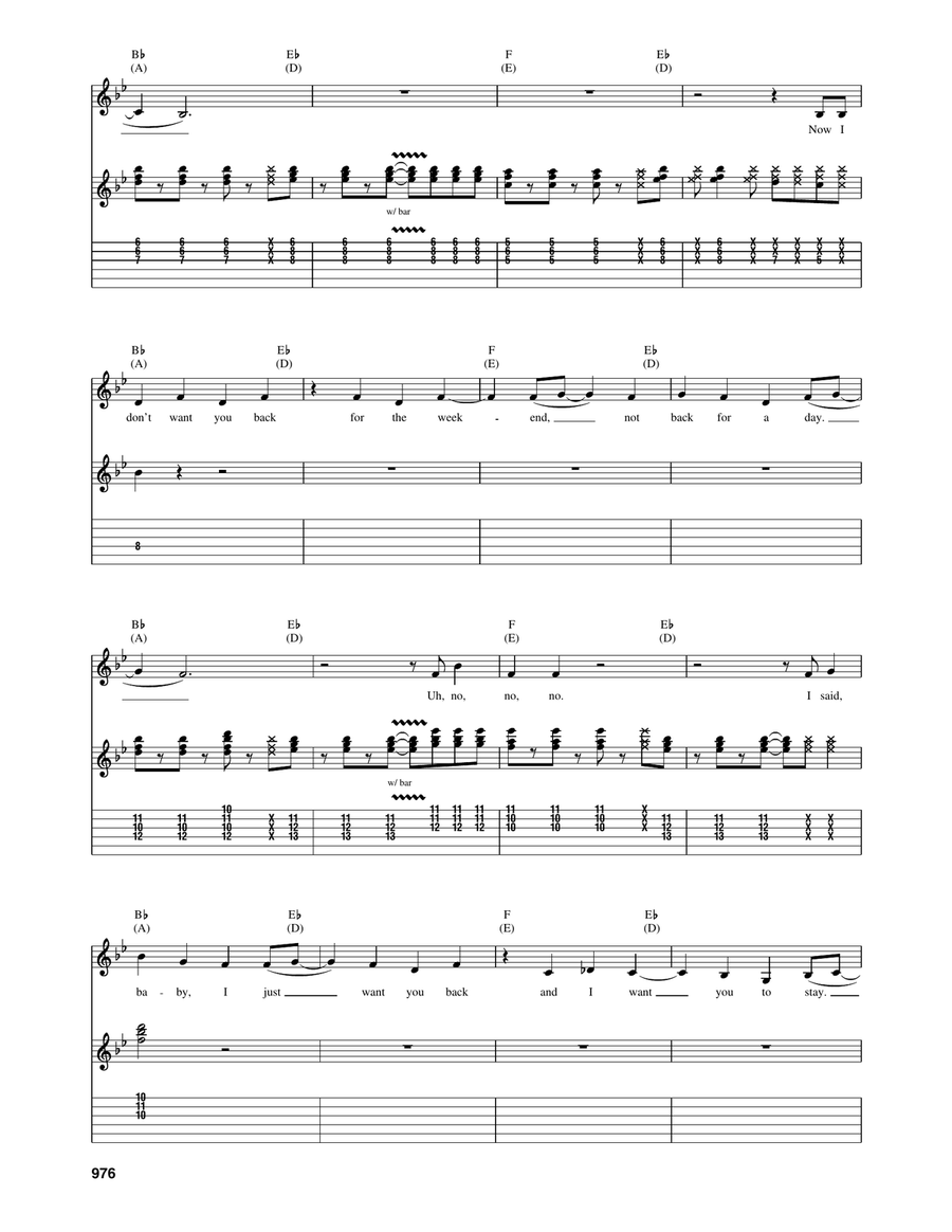 Walking On Sunshine Walking On Sunshine Acoustic Guitar scores gallery preview page 4