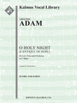 O Holy Night (Cantique de Noel) orchestration for low voice in C mini preview