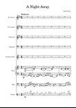A Night Away - Score Only
