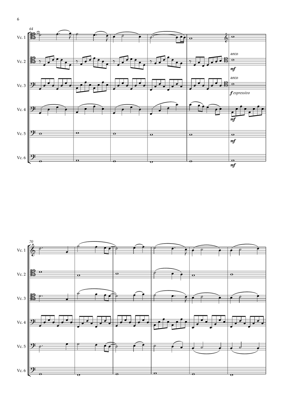 My Heart Will Go On (love Theme From 'titanic') String Orchestra scores gallery preview page 6