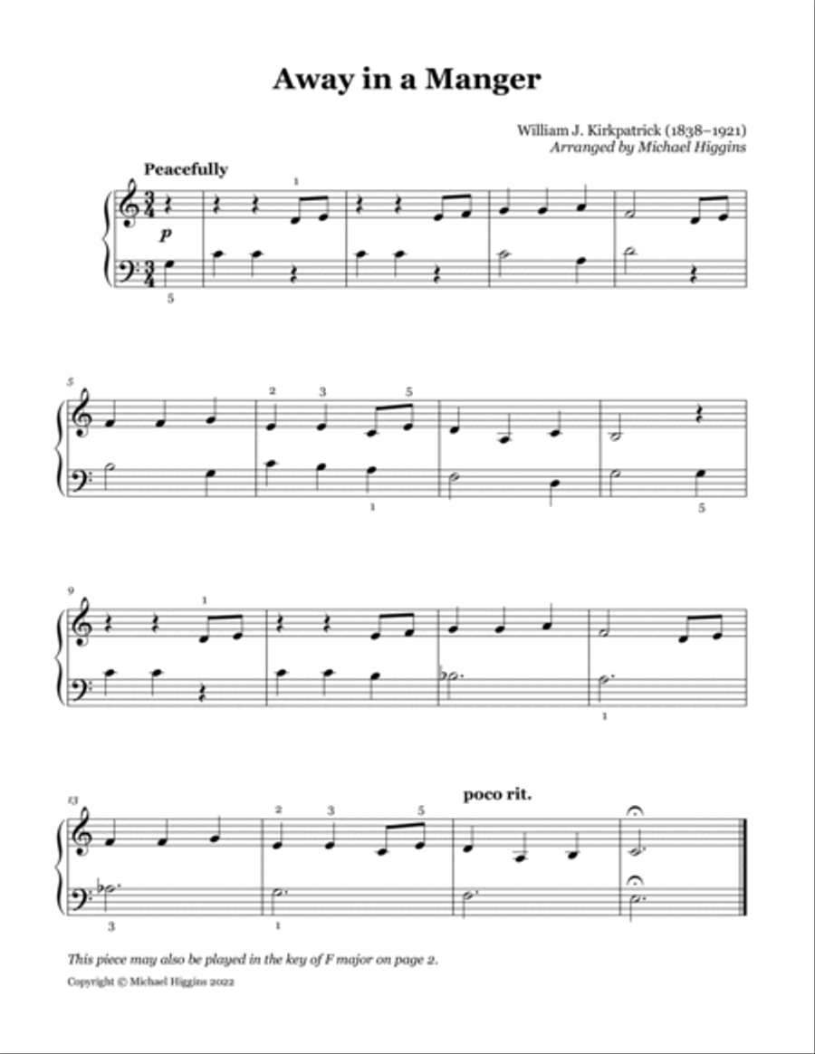 Christmas Piano: 10 Festive Classics for Easy Solo Piano Easy Piano scores gallery preview page 3