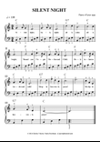 Silent Night - piano