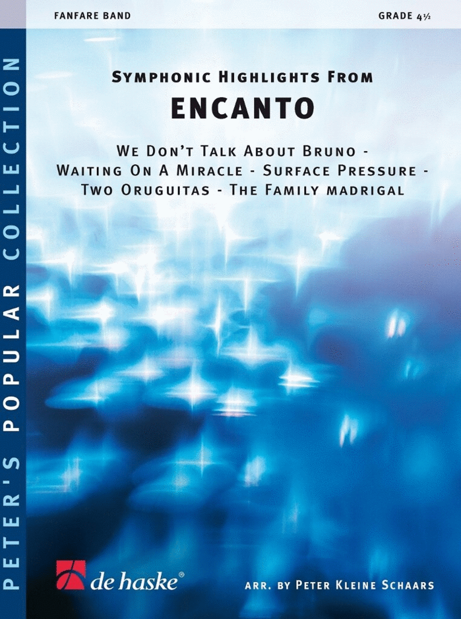 Symphonic Highlights from ENCANTO Fanfare Band scores gallery preview page 1