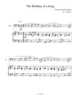 The Birthday of a King (Cello Solo with Piano Accompaniment)