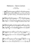 Carmen HABANERA - Bizet ( Viola DUO) Student