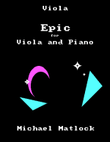 Epic for Viola and Piano - Viola Book