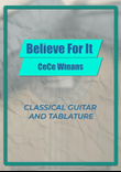 Believe For It