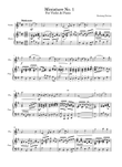Miniature for Violin & Piano